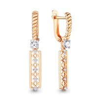 Серьги из золота, артикул LV46199А