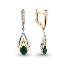 Серьги, артикул LV4472109А, золото
