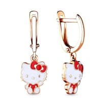 Серьги, артикул LV33581, золото