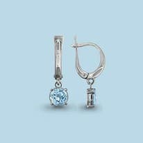 Серьги из серебра, артикул LV4409502
