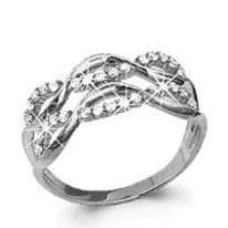 Кольцо из серебра, артикул LV61603А