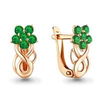 Серьги из золота, артикул LV45368П