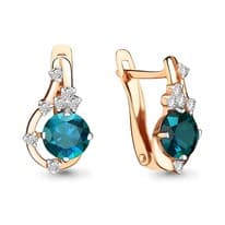 Серьги, артикул LV4497108А, золото