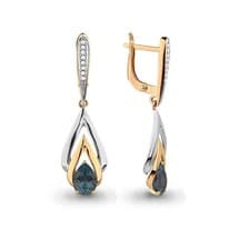 Серьги, золото, артикул LV4472108А