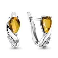 Серьги, серебро, артикул LV4453906А