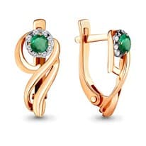 Серьги, артикул LV940897к, золото