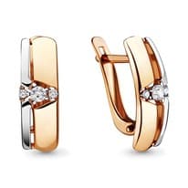 Серьги из золота, артикул LV46610