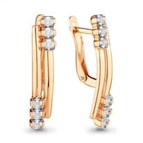 Серьги, золото, артикул LV46393