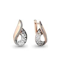 Серьги, артикул LV45939А, золото
