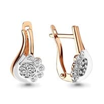 Серьги, золото, артикул LV42133А