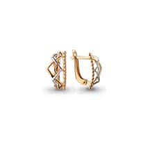Серьги, артикул LV33091, золото