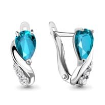 Серьги, артикул LV4453905А, серебро
