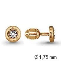 Серьги, золото, артикул LV940306к