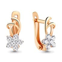 Серьги, золото, артикул LV45367