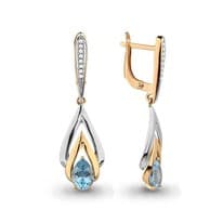 Серьги, золото, артикул LV4472105А