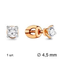 Серьги, золото, артикул LV43509