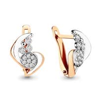 Серьги, артикул LV42132А, золото