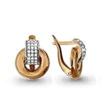 Серьги, золото, артикул LV41959А