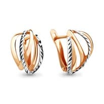Серьги, артикул LV33570, золото