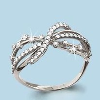 Кольцо из серебра, артикул LV63042А