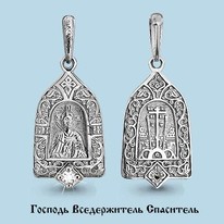 Подвеска из серебра, артикул LV22128