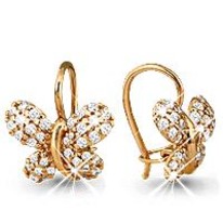 Серьги из золота, артикул LV40970А