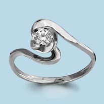 Кольцо из серебра, артикул LV66067