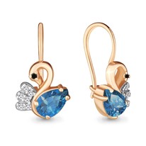 Серьги из золота, артикул LV4705108АЧ