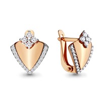 Серьги, золото, артикул LV46607А