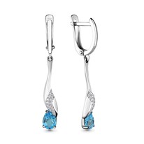 Серьги из серебра, артикул LV4449305А