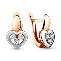 Серьги, артикул LV46606, золото
