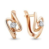 Серьги из золота, артикул LV46177