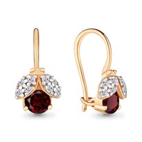 Серьги, артикул LV4704403А, золото