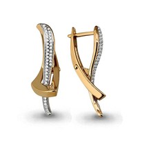 Серьги, золото, артикул LV45167А
