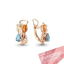 Серьги из золота, артикул LV44851534А