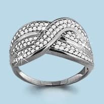 Кольцо из серебра, артикул LV63028А