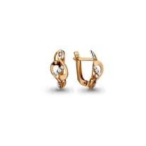 Серьги, артикул LV45364, золото