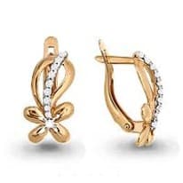 Серьги, артикул LV41536А, золото