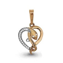 Подвеска, золото, артикул LV22626А