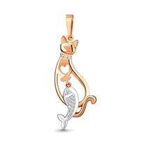 Подвеска из золота, артикул LV21244А