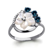 Кольцо из серебра, артикул LV6570708А