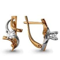 Серьги, артикул LV940558к, золото