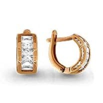 Серьги из золота, артикул LV42121