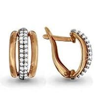 Серьги, артикул LV41757А, золото