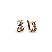 Серьги, золото, артикул LV33084