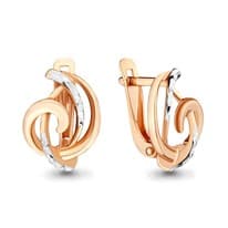 Серьги, артикул LV31597, золото