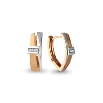 Серьги, артикул LV45750А, золото