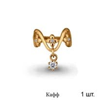 Серьги из золота, артикул LV45163А