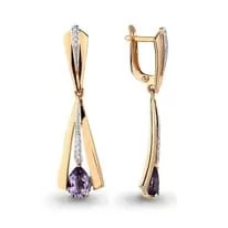Серьги, артикул LV4472004А, золото