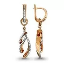 Серьги, золото, артикул LV41938А
